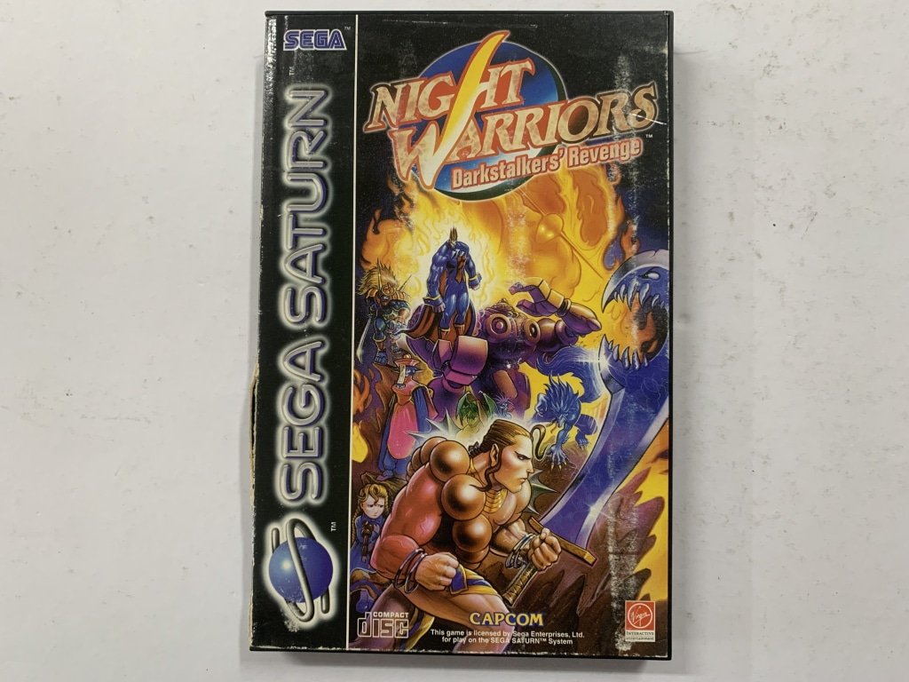 Night Warriors Darkstalers' Revenge Complete In Original Case