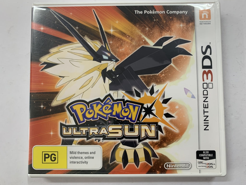 Pokemon Ultra Sun Complete In Original Case