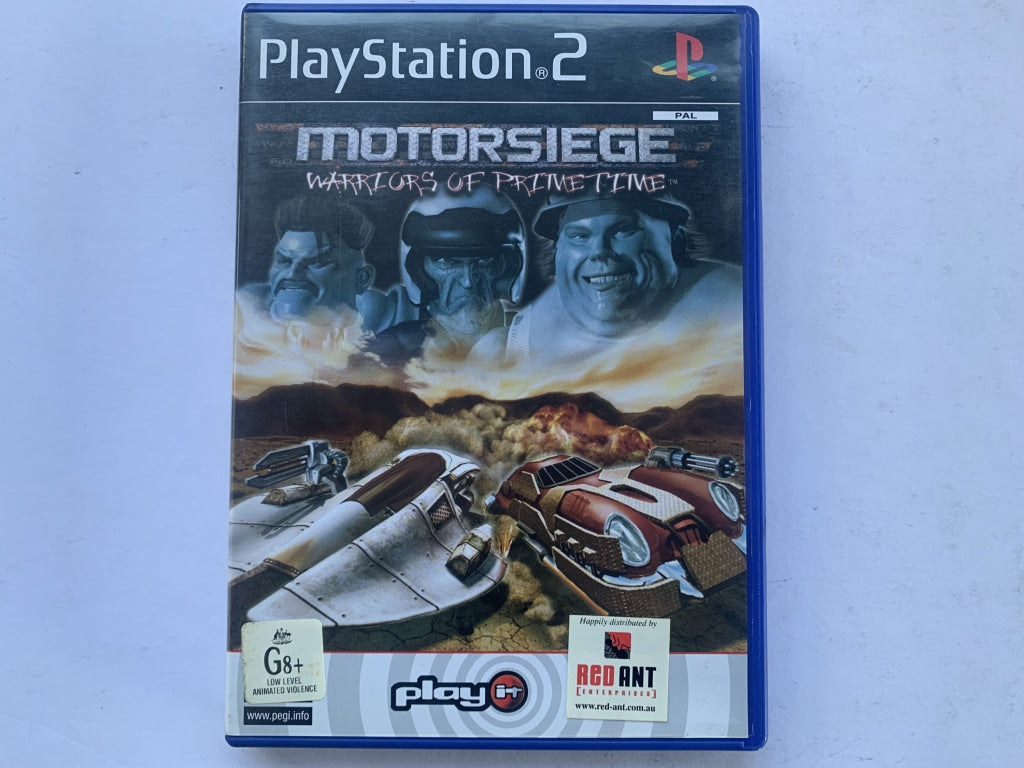Motorseige Warriors Of Primetime Complete In Original Case