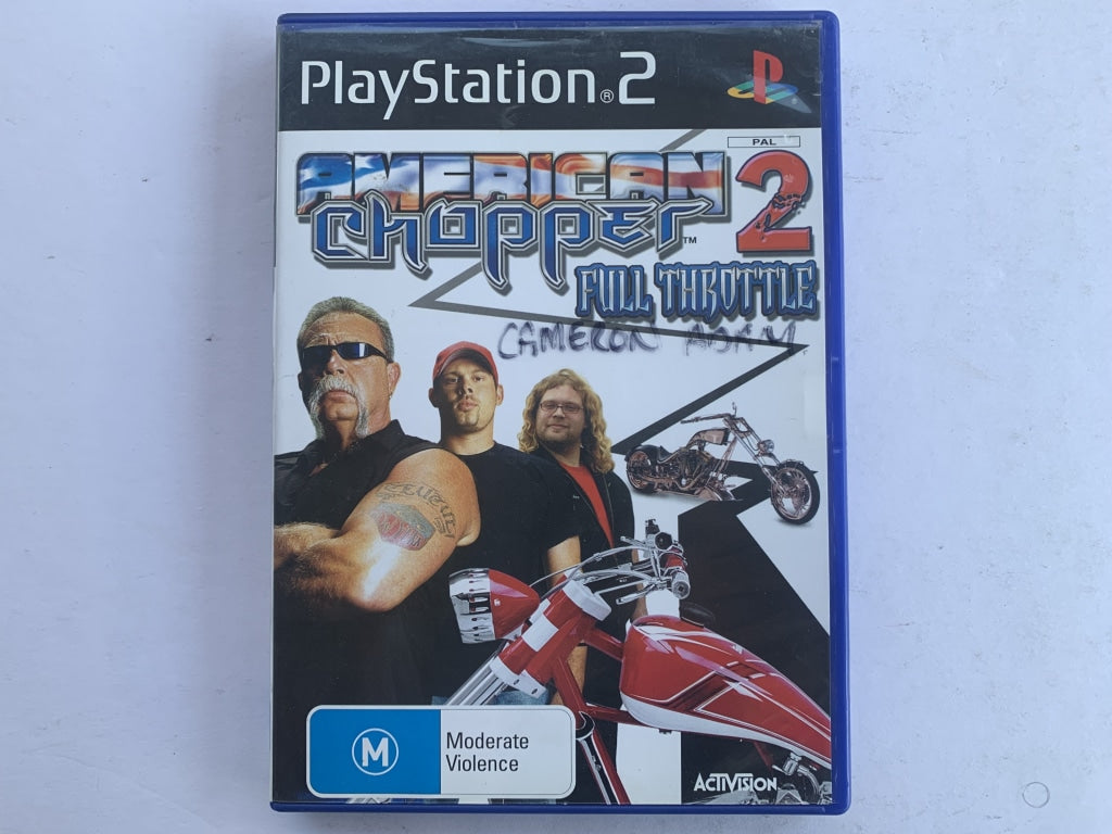 American Chopper 2 Full Throttle Complete In Original Case