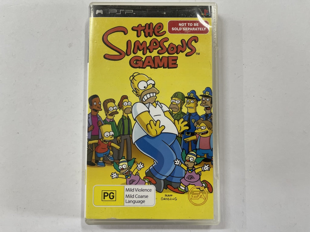 The Simpsons Game Complete In Original Case – The Game Experts