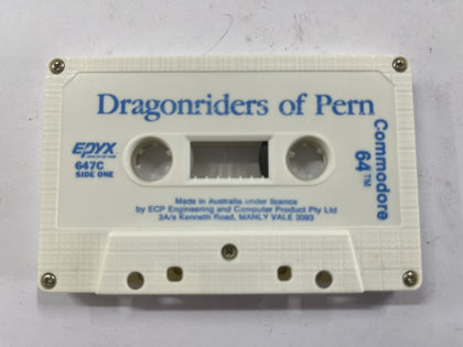 Dragonriders Of Pern Commodore 64 Tape