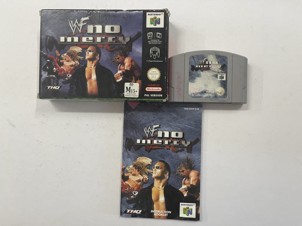 WWF No Mercy Complete In Box