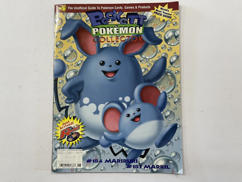 Beckett Pokemon Collector Magazine Volume 2 Number 6 – The Game Experts