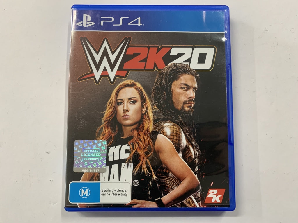Wwe 2k 2k20 Official Cover WWE 2K20 Complete In Original Case