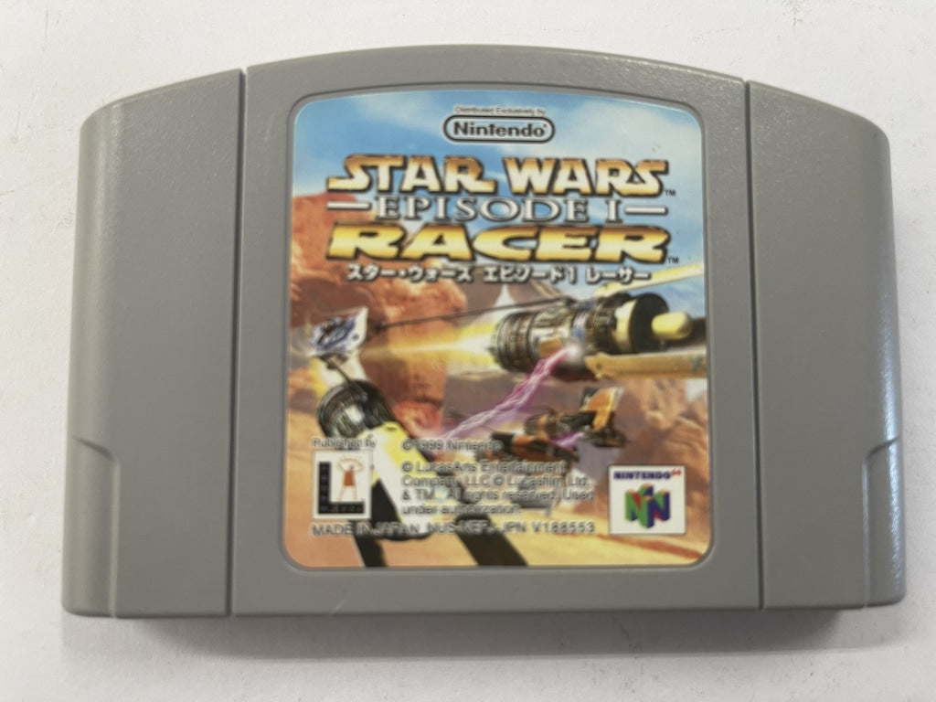 Star Wars Episode 1 Racer NTSC J Cartridge