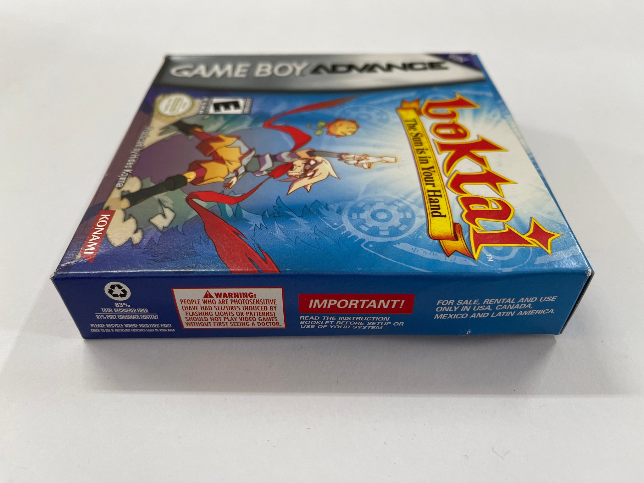 Boktai The Sun Is In Your Hand Complete In Box