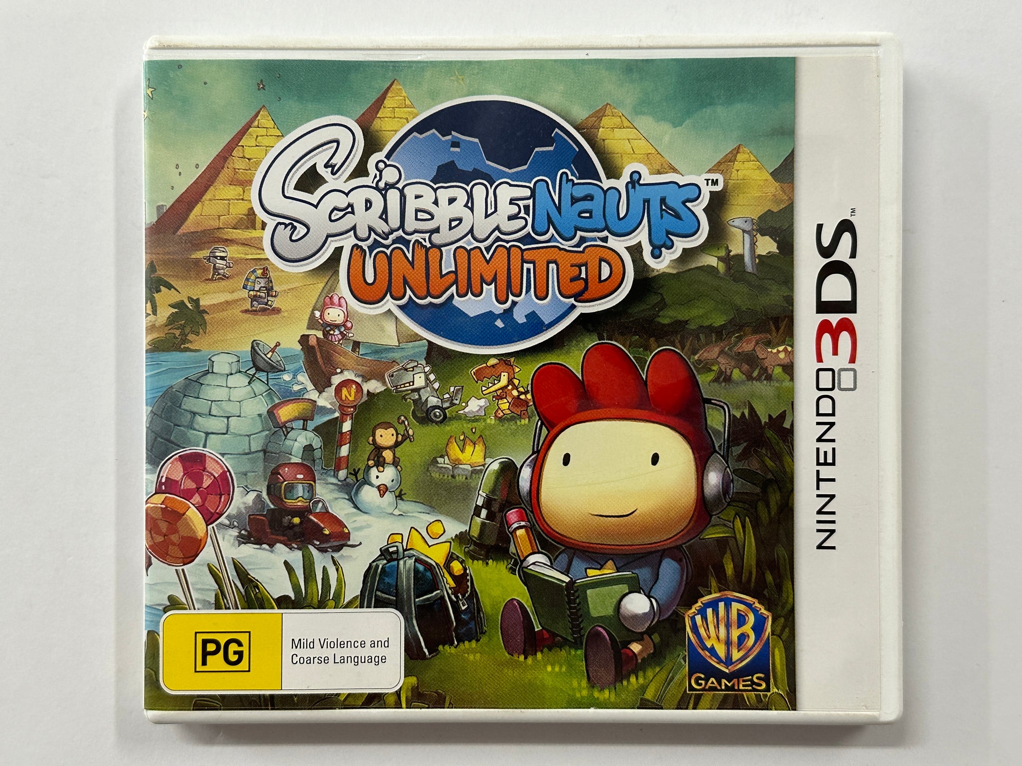 Scribblenauts Unlimited Complete In Original Case