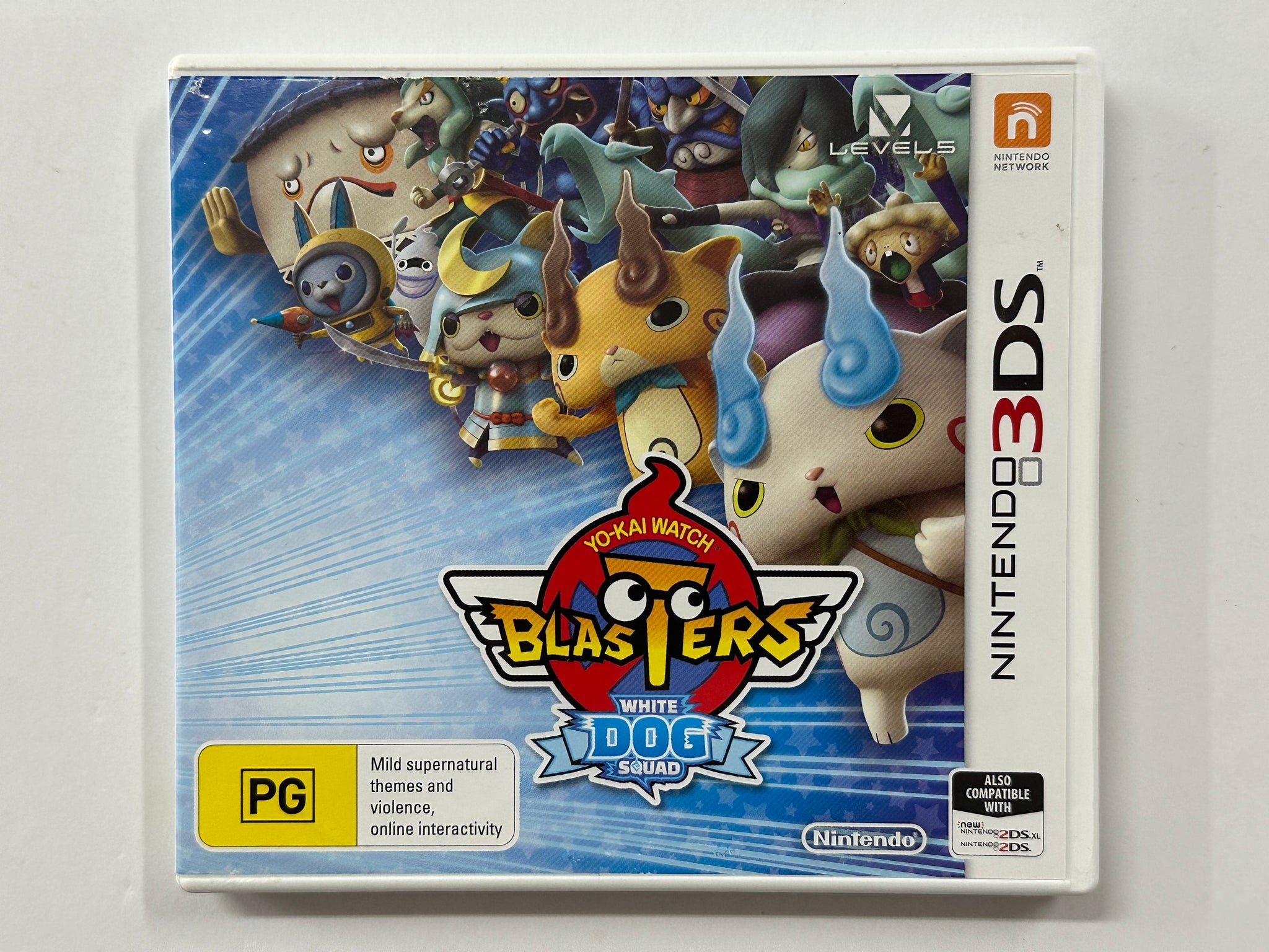 Yo Kai Watch Blasters: White Dog Squad Complete In Original Case