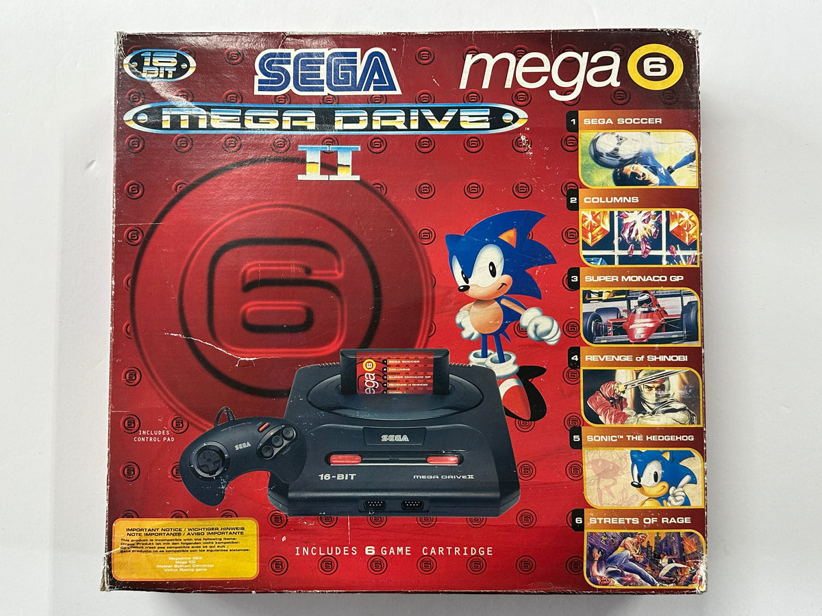 Australian Sega Mega Drive II Game System with Original Box