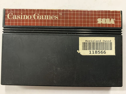 Casino Games Cartridge