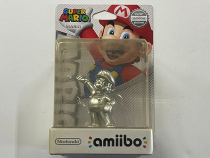 Super Mario Silver Mario Amiibo Brand New & Sealed
