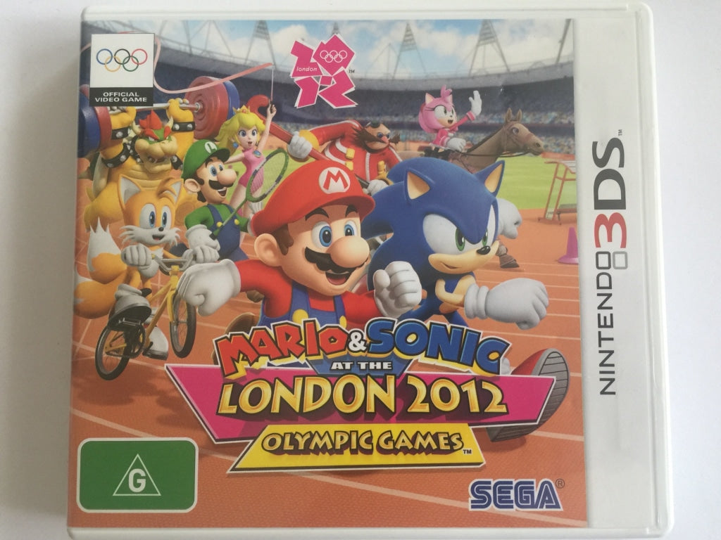 Mario & Sonic At The London 2012 Olympic Games Complete In Original Ca –  The Game Experts