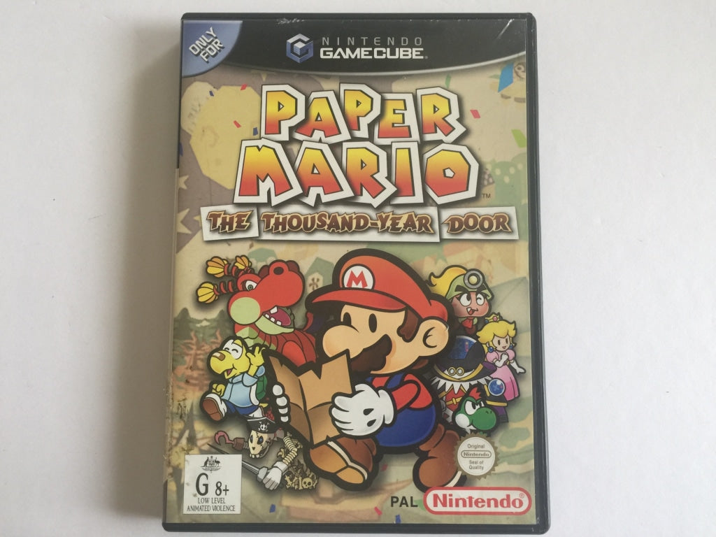 Paper Mario: The Thousand Year Door In Original Case – The Game