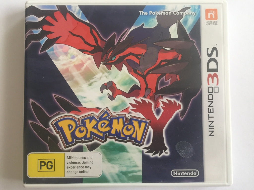 Pokemon Y Complete In Original Case
