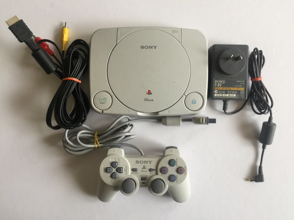 Sony Playstation 1 PSOne Slim Console Complete White