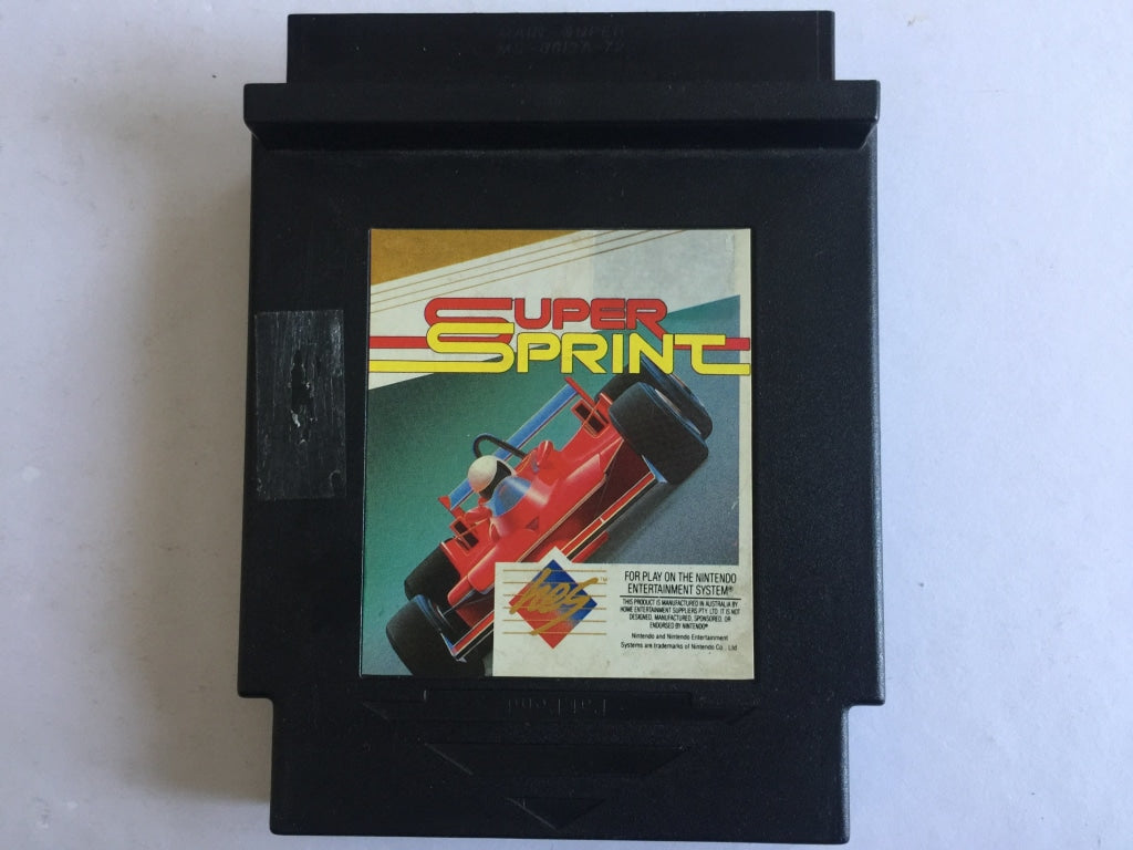 Super Sprint HES NES Cartridge The Game Experts