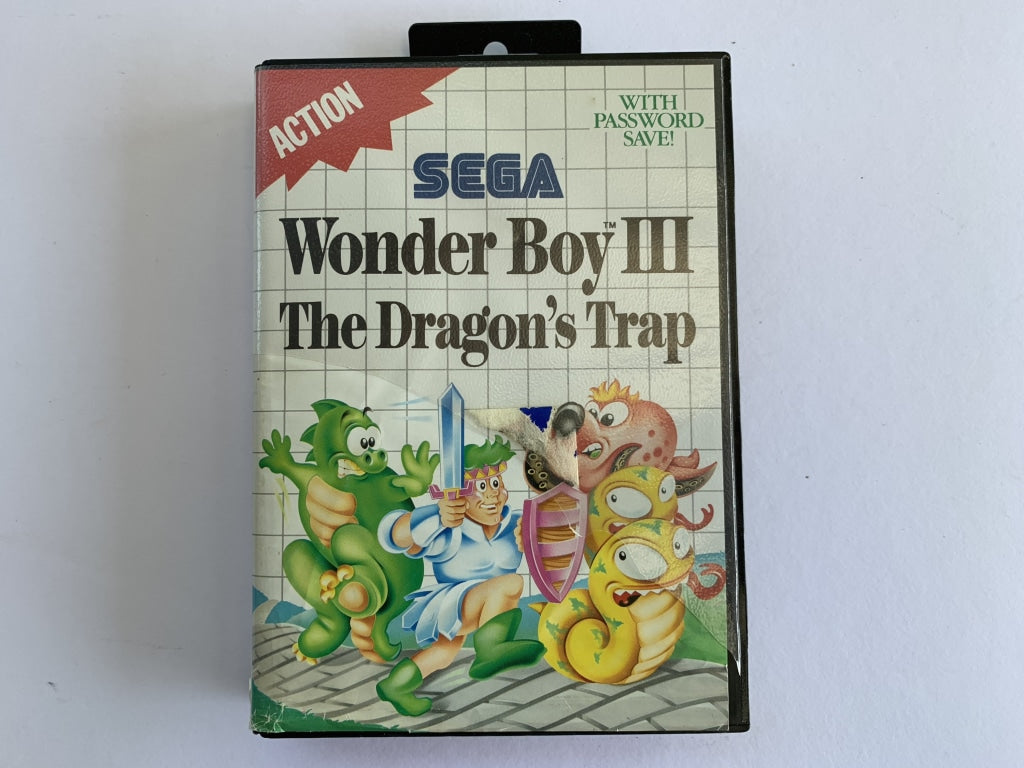 Wonder Boy 3 The Dragon's Trap Complete In Original Case