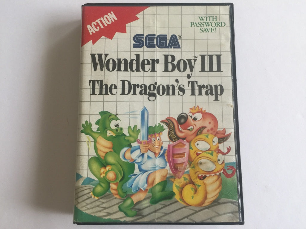 Wonder Boy 3 The Dragon's Trap Complete In Original Case