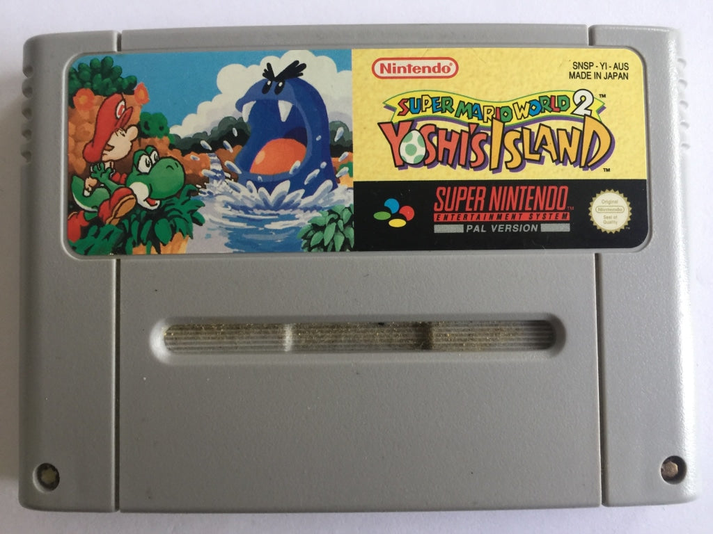 Super mario world 2 yoshi's island super nintendo store