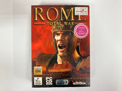 Rome Total War For PC Complete In Original Big Box