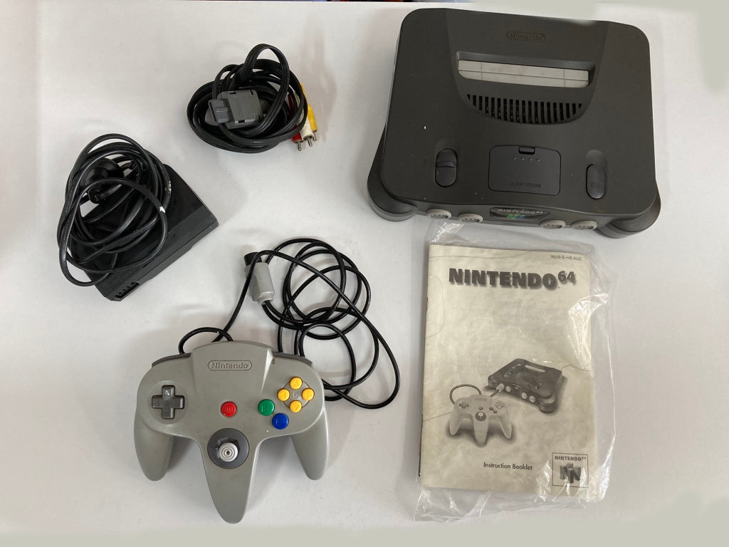 Nintendo 64 N64 Console Complete In Box