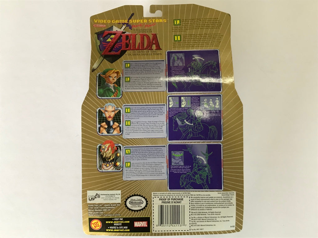 2000 Toy Biz Nintendo Video Game Superstars Ocarina Legend of Zelda Impa  Figures • $98.89