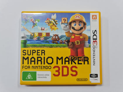 Super Mario Maker For Nintendo 3DS Complete In Original Case