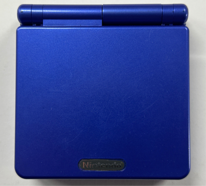 Cobalt Blue Nintendo Gameboy Advance SP Console