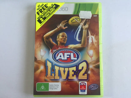 AFL Live 2 Complete In Original Case