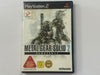 Metal Gear Solid 2 Substance NTSC J Complete In Original Case