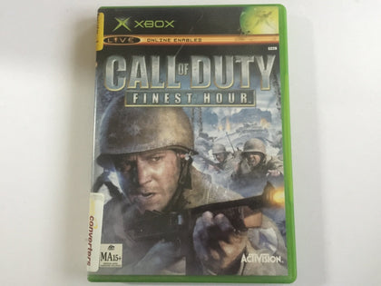 Call Of Duty Finest Hour Complete In Original Case
