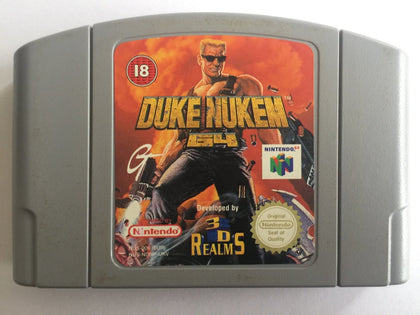 Duke Nukem 64 Cartridge