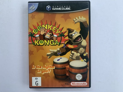 Donkey Konga Complete In Original Case