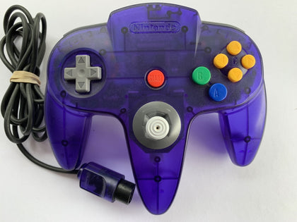Genuine Nintendo 64 Grape Purple Funtastic Controller