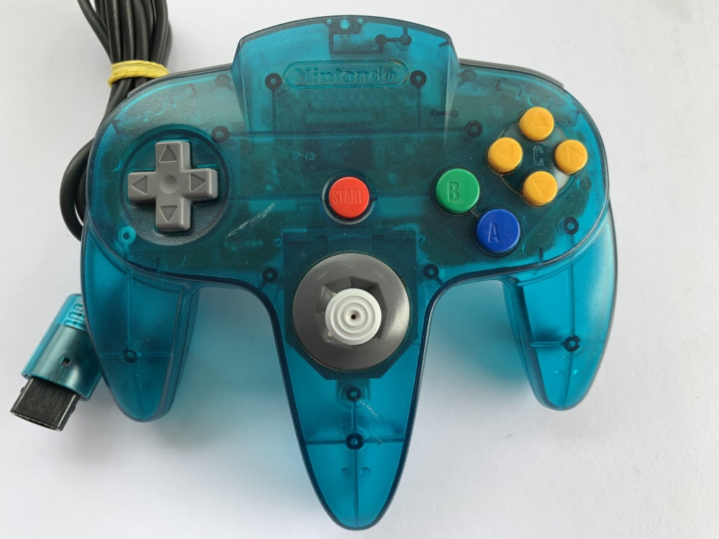 Genuine Nintendo 64 Ice Blue Funtastic Controller – The Game Experts