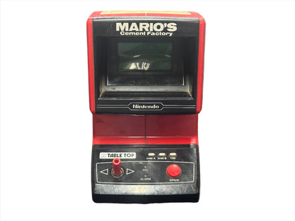 Mario’s Cement Factory Table Top Game & Watch Console