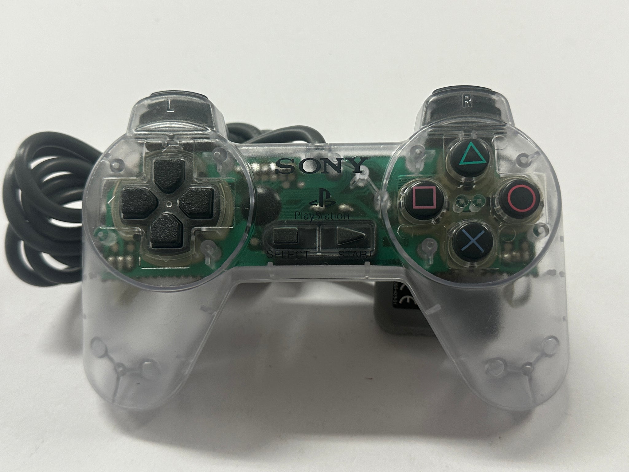 Genuine Sony Playstation PS1 Clear Controller – The Game Experts
