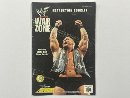 WWF War Zone Game Manual
