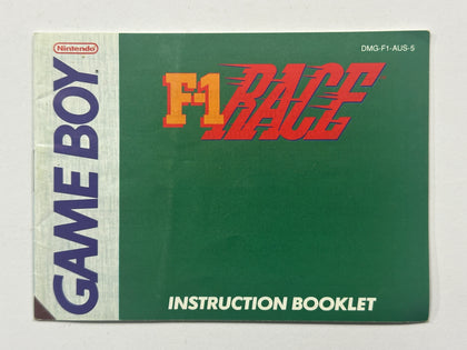F1 Race Game Manual