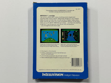 Mission-X Intellivision Complete In Box
