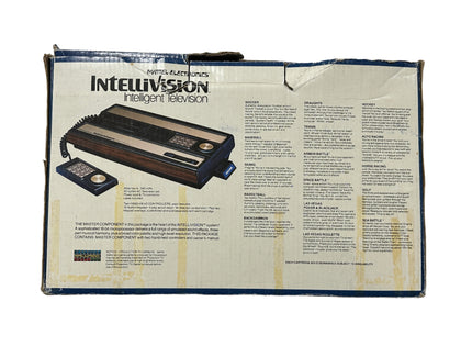 Mattel Electronics Intellivision Console Complete In Box