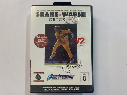 Shane Warne Cricket V2 Complete In Original Case
