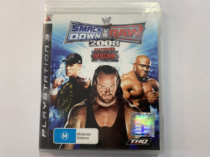 Smackdown VS Raw 2008 Featuring ECW Complete In Original Case