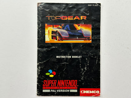 Top Gear Game Manual