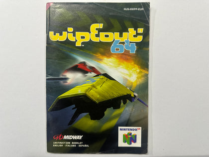 Wipeout 64 Game Manual