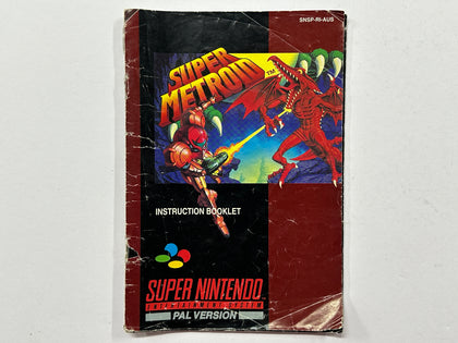 Super Metroid Game Manual