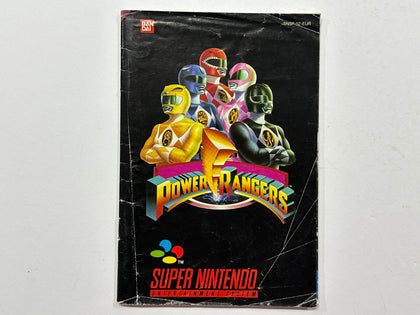 Power Rangers Game Manual