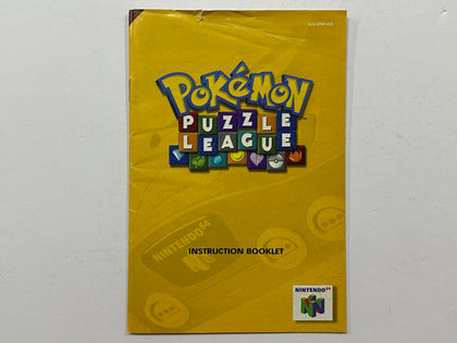 Pokemon Puzzle League Game Manual