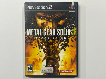 Metal Gear Solid 3 Snake Eater NTSC Complete In Original Case